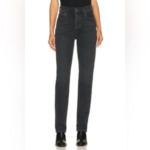 Agolde Freya High Rise Slim Jeans, Sz 28 NWT